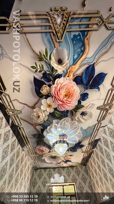 Натяжные потолки Natyajnoy patalok, Гарантия 20-лет