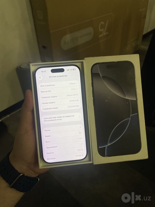 Iphone 16 pro black