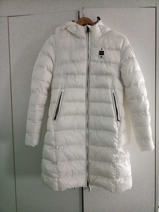 Geacă Blauer originală albă M călduroasă și și confortabilă