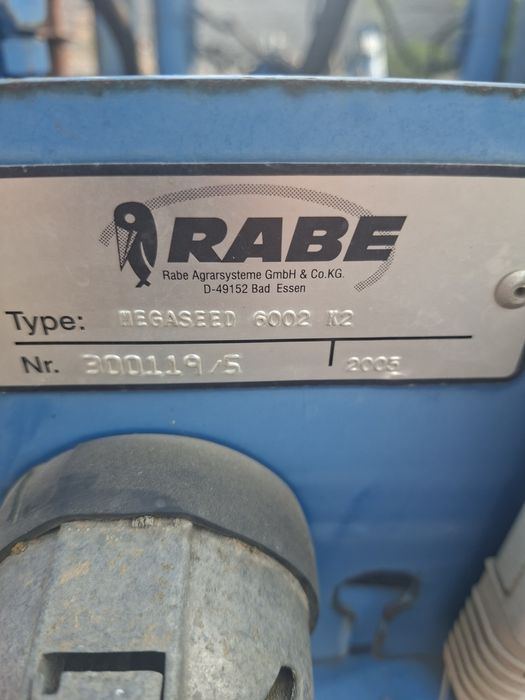 Vând disc agricol rabe  megaseed  6002 k2