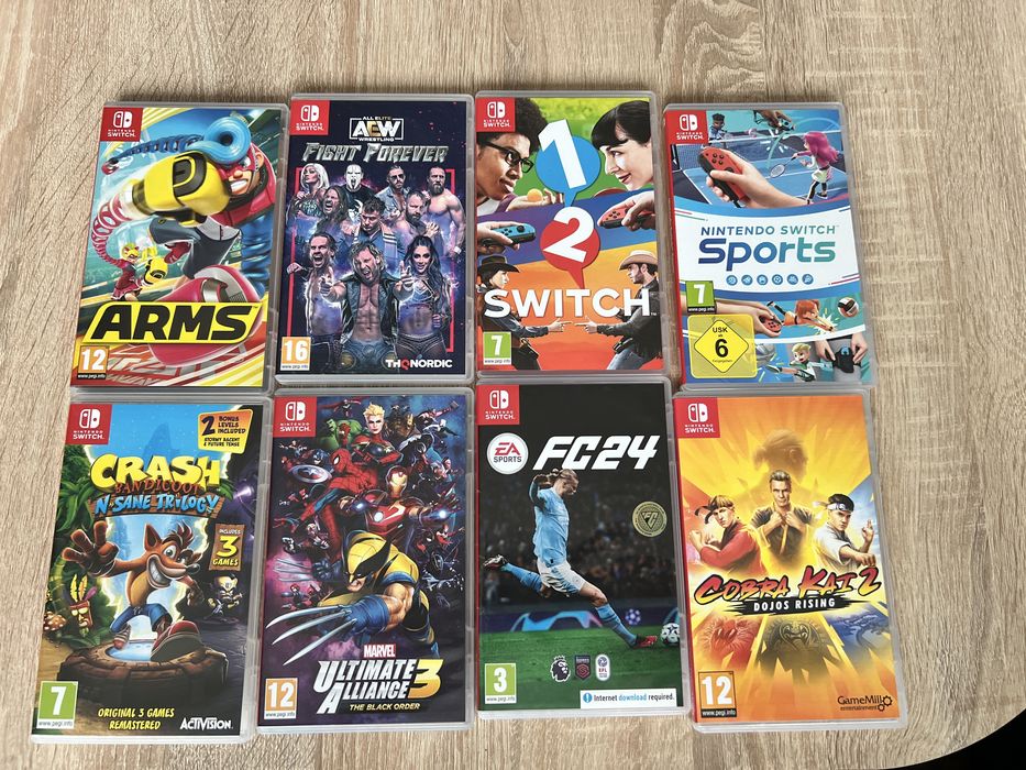 Игри за Nintendo Switch- Minecraft, Mario, Animal crossing и др