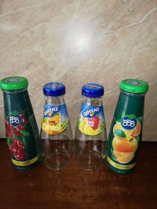 Стъклени буркани, детска кухня и други,стъклени шишета