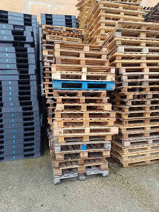 продажба на дървени и пластмасови скари /палети/