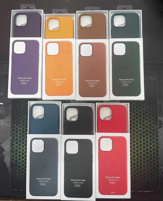  Carcasa Spate iphone 12 Pro Max Black Gold Alb Silver 