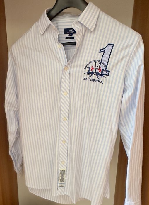 La Martina! Нова! Мъжка Риза