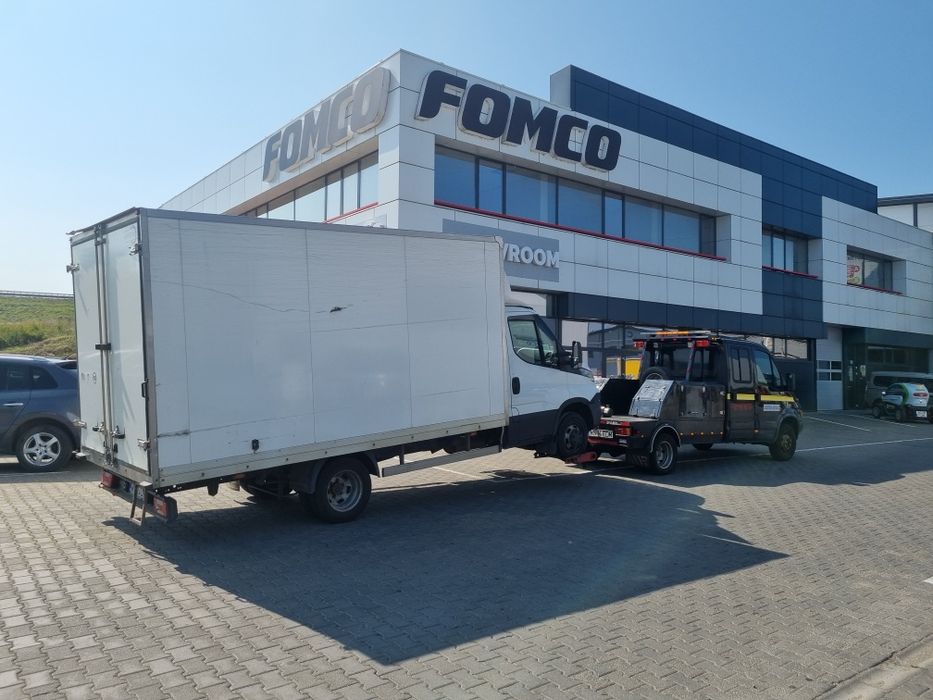 Tractari auto/Transport Auto/Trailer/Camion cu macara /Utilaje