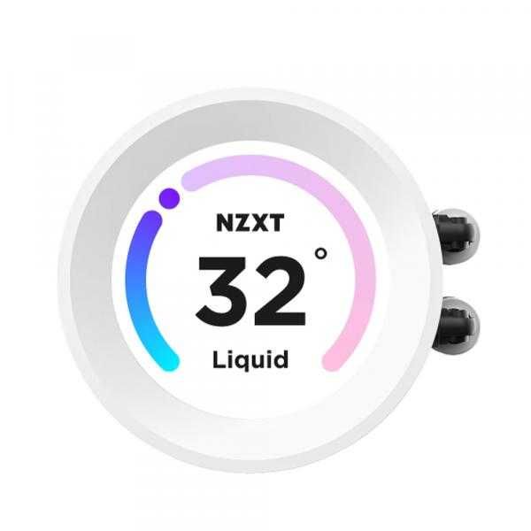 ^ Система водяного охлаждения NZXT Kraken Elite 360 RGB - White