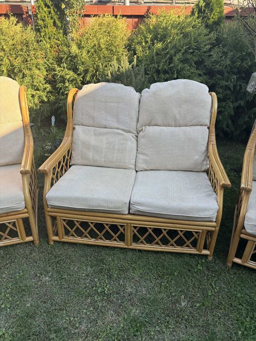 Комплект естествен ратан