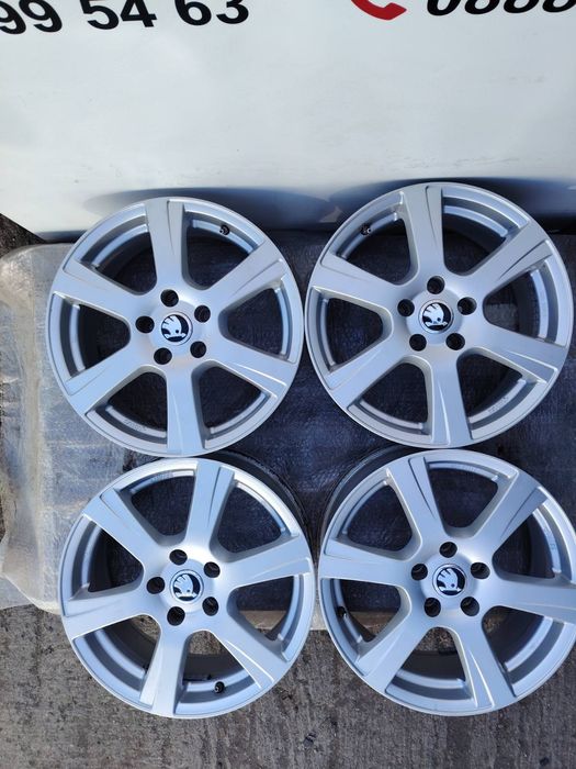 Топ състояние AUTEC 17-5x112 ET40 7.5j Шкода Йети