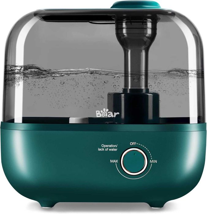 BEAR овлажнител за въздух 5 л ултра тих 28 dB с ароматерапия