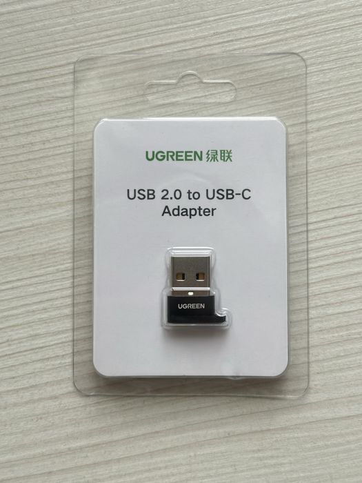 Переходник Ugreen USB 2.0 A - USB Type-C
