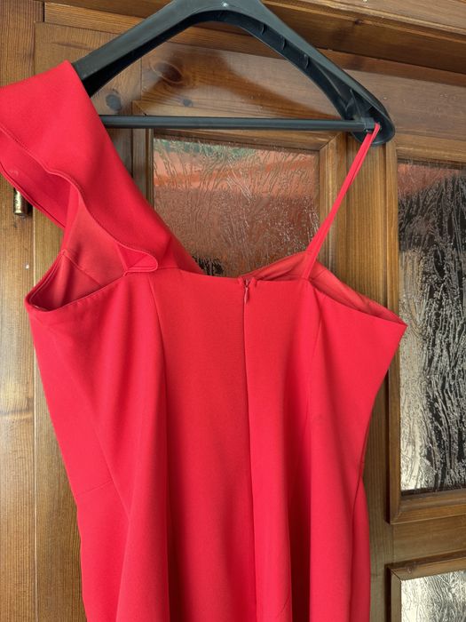 Дамска червена рокля