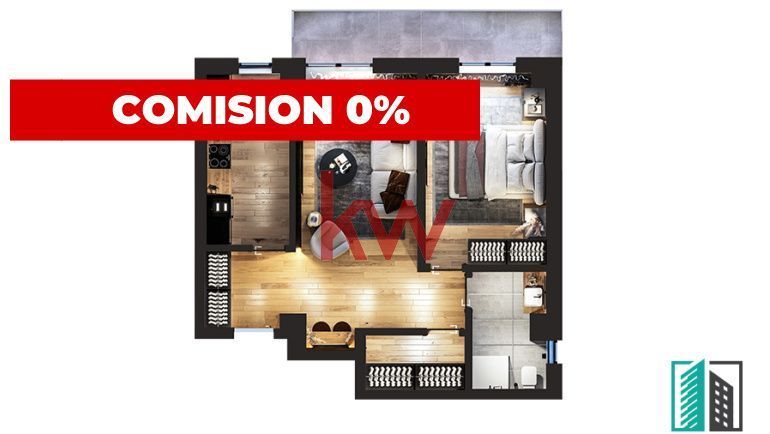 Apartament cu 2 camere in Visani, in complex nou, finalizat! — fotografia 1