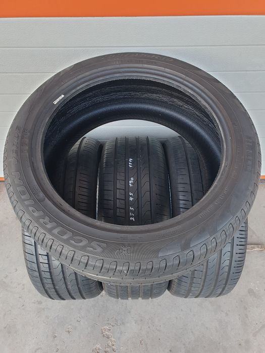 Летни гуми 4 броя PIRELLI Skorpion Verde 255 45 R19 дот 1718