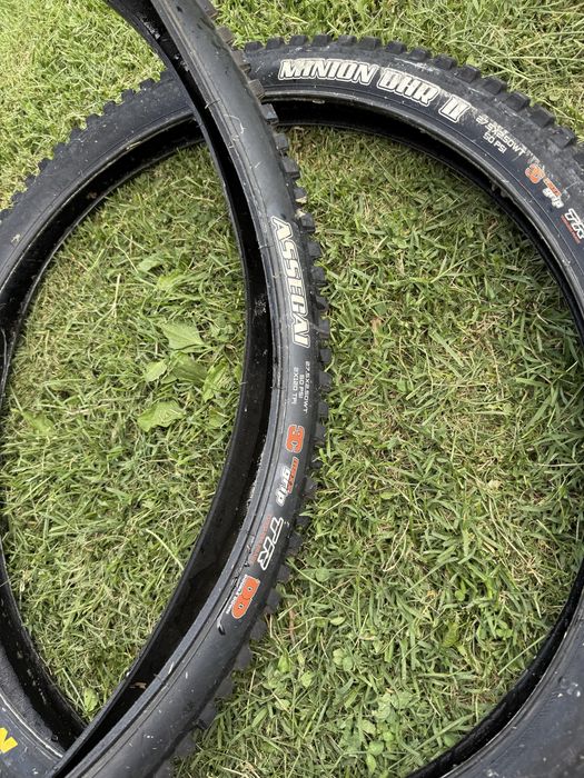 Maxxis Assegai and Maxxis Minion DHR ll