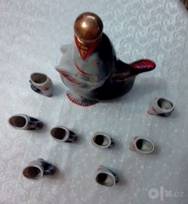 Фигурки рыбы времён СССР