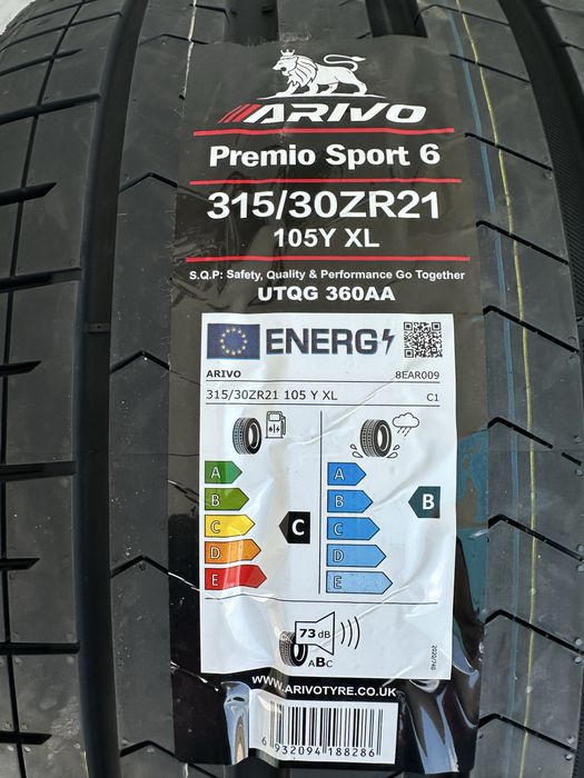 Летен спорт пакет ARIVO PREMIO SPORT 6 275/35R21 315/30R21 БОРД 2753521 3153021