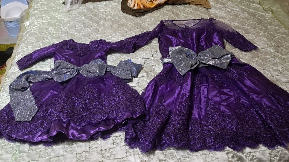 Платье мама-дочка