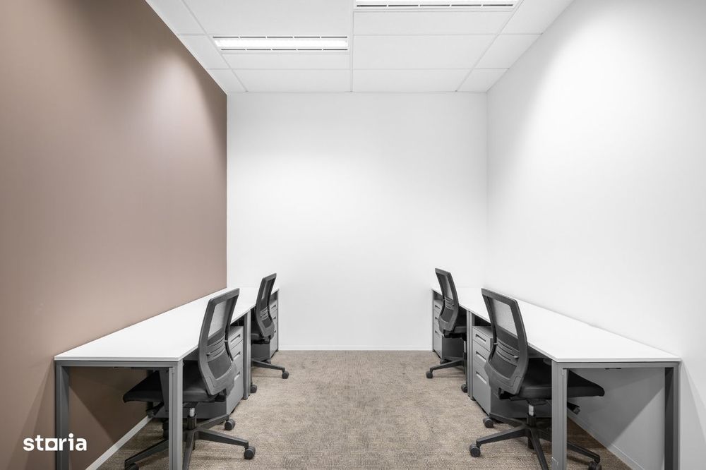 Spațiu de birou privat pentru 4 persoane în Regus Primavera