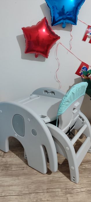 Kichkintoylar ovqatlanish stoli va dars qilish uchun parta 5 yoshgacha