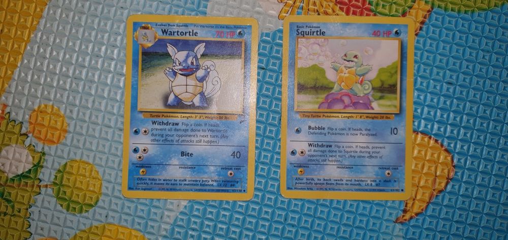 Carduri pokemon 1999 de colectie