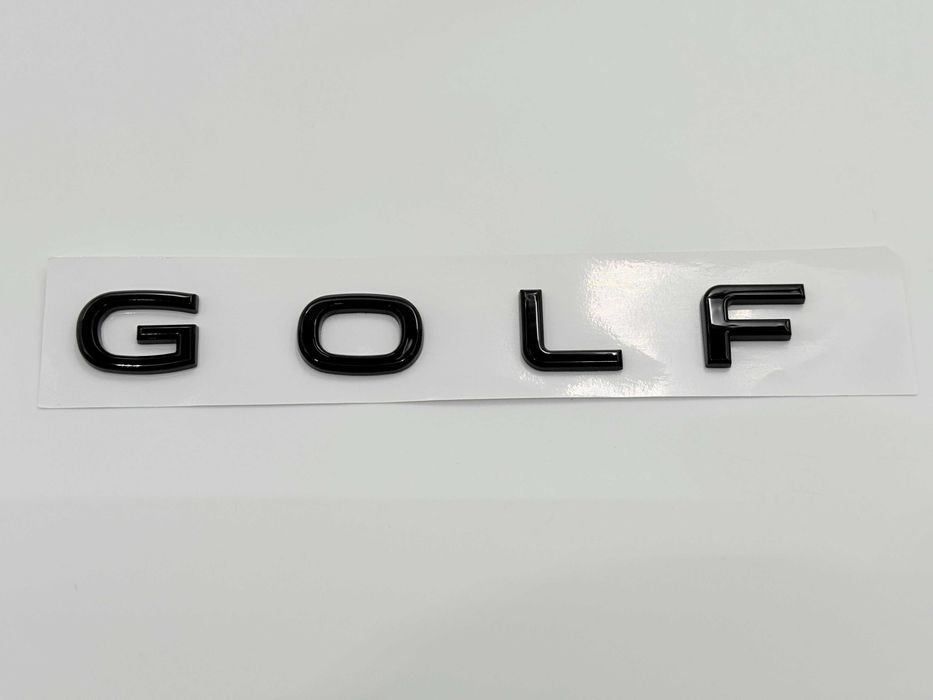 Emblema Compatibila VW GOLF spate nou
