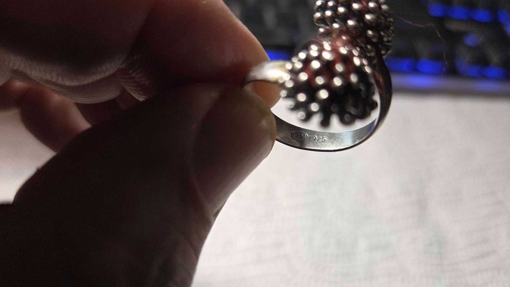 Inel vintage argint deosebit 3