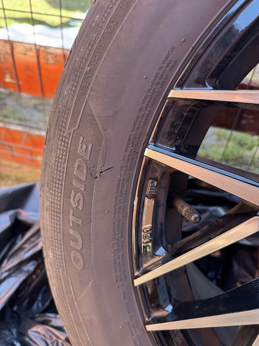 Set jante aliaj R18 5x112 + anvelope Hankook Ventus Prime 3 225/55 R18