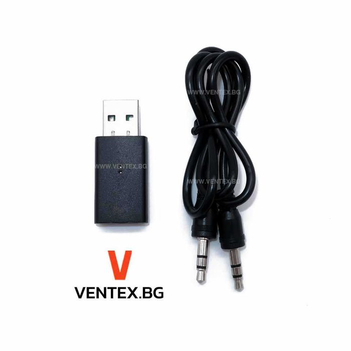 YATOUR UBT Bluetooth приемник с AUX и USB за автомобил (Универсален)