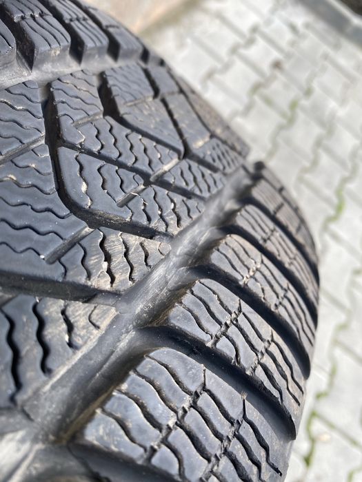 Jante originale 225.55R17 BMW f 10,f11cu anvelope M+S 225.55R17