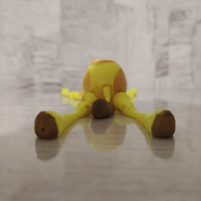 Игрушка Жираф, на 3d принтере.