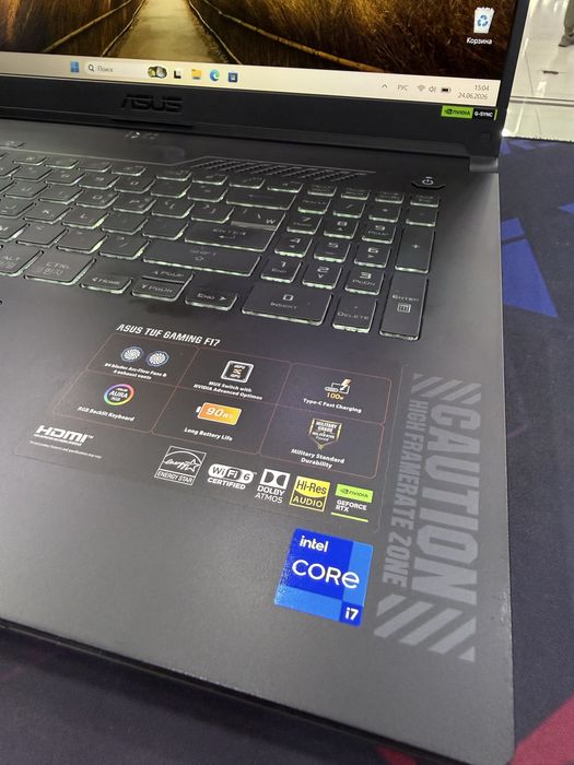 ASUS TUF Gaming F17 i7 13620H/16/512/rtx4060 8gb