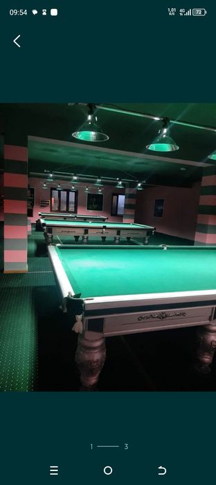 Bilyard stol 2 dona   razmeri 2ga 4 komplekt  l