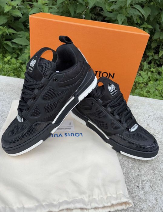louis vuitton skate negru