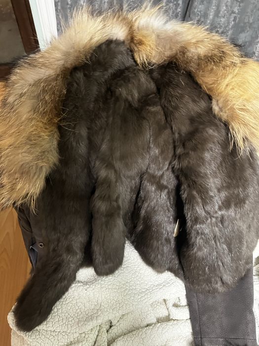 Яке от естествена кожа и косъм