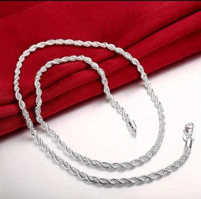 Браслет серебренным покрытием пробы 925