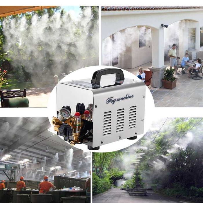 Система распыления воды тумана (mikroklimat) fog machine fog mist