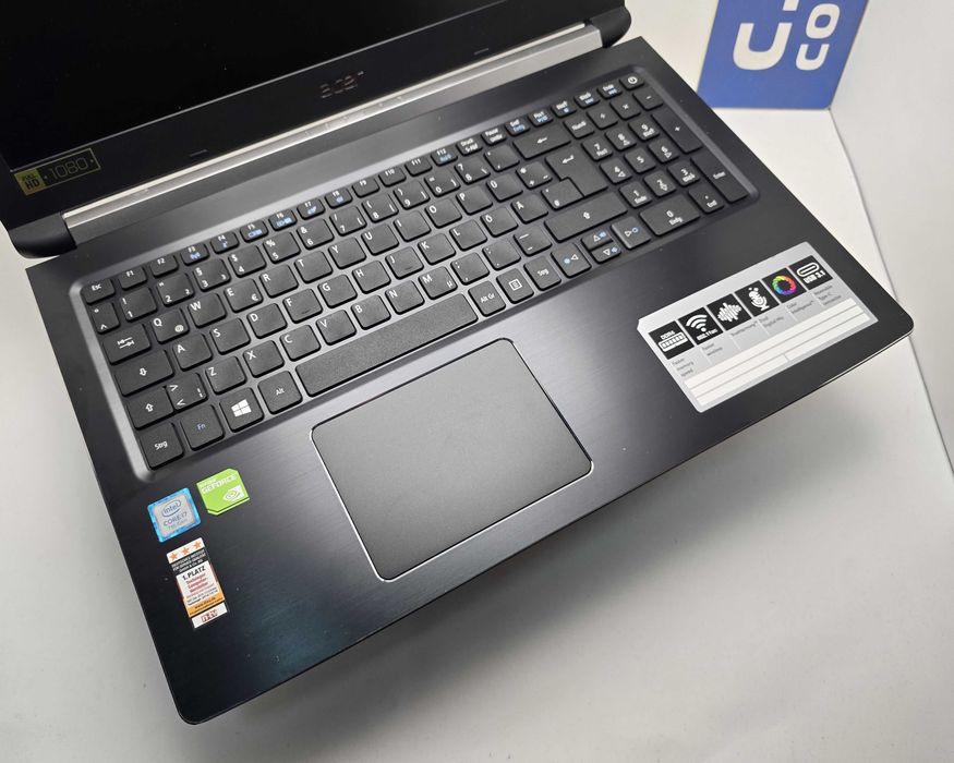 Acer Aspire A515-51G  i7 7500U/8GB/500GB SSD/Nvidia MX130-2GB/FHD