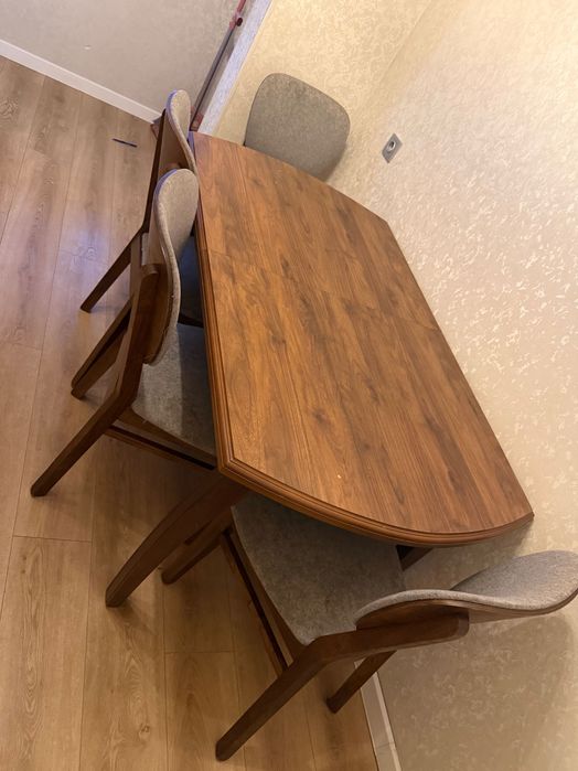 Стол стульчик для зала на 6 персон