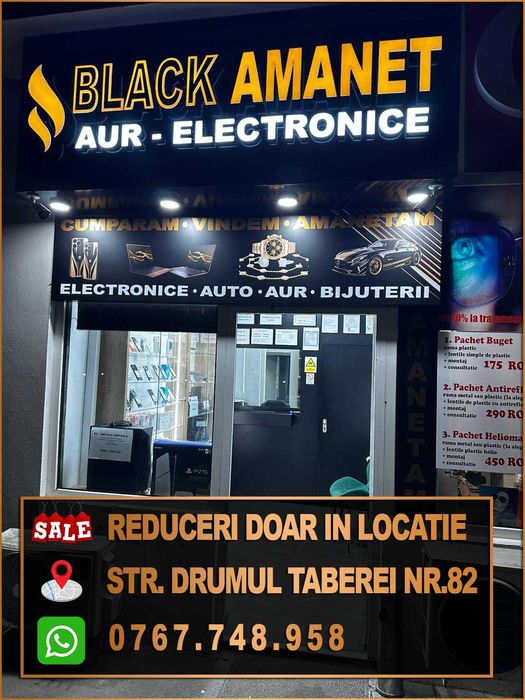 BLACK AMANET P2 • Samsung Z Fold4 256GB stocare 12GB ram