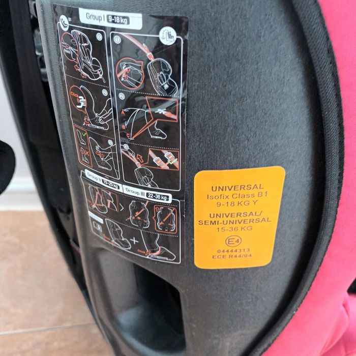 Vand Scaun auto ISOFIX Kinderkraft Safety-Fix, 9-36 kg