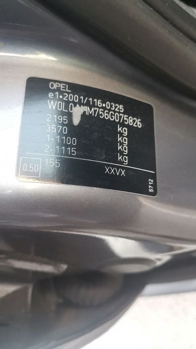 Предна броня Opel Zafira B