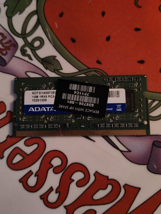 DDR3 Pt Laptop, 2GB, 1GB (Perfect Funcțional)
