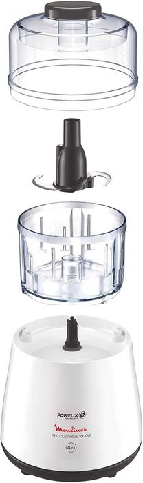 Moulinex La Moulinette чопър, 500 мл, 1000 вата, бял - DPA141