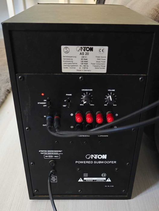 Subwoofer Canton AS20