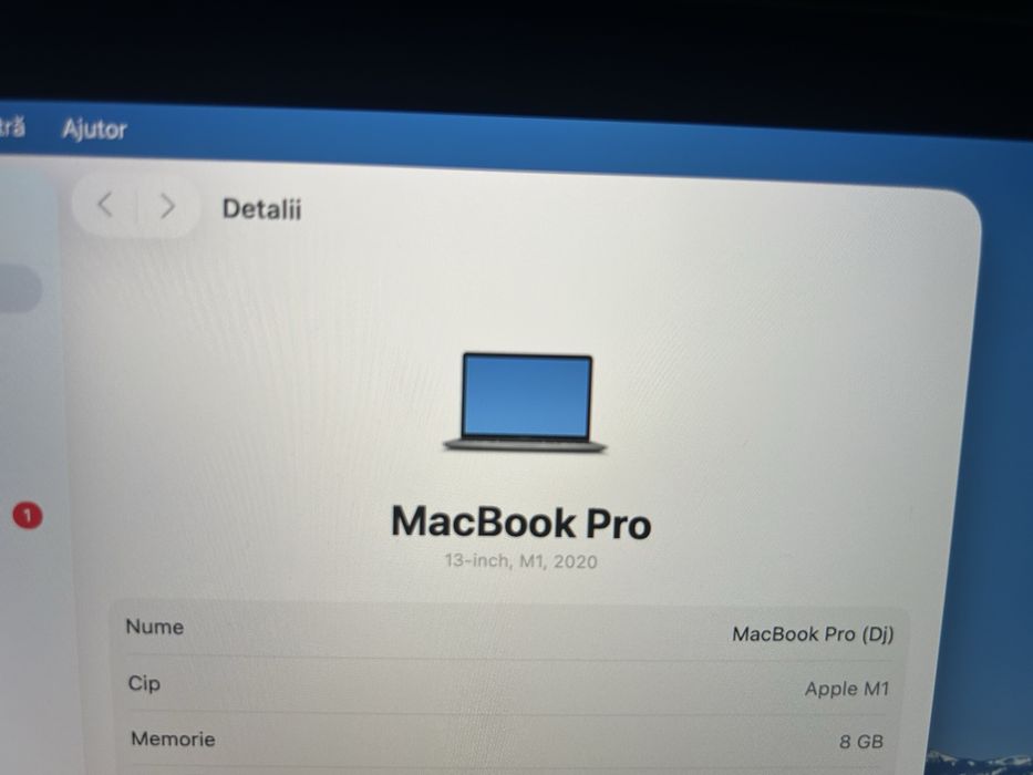 Macbook M1 Pro 13”