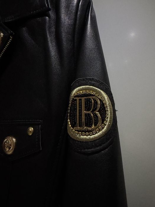 Зимни яке BALMAIN висок клас естествена кожа