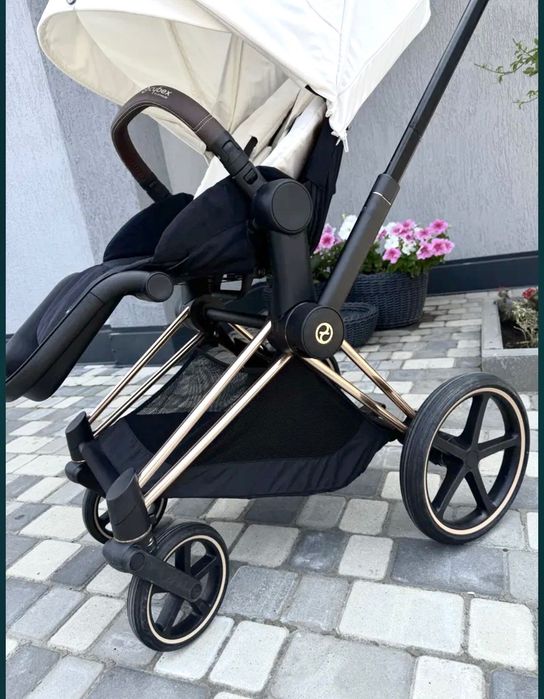 Количка Cybex Priam 4, Сребристо