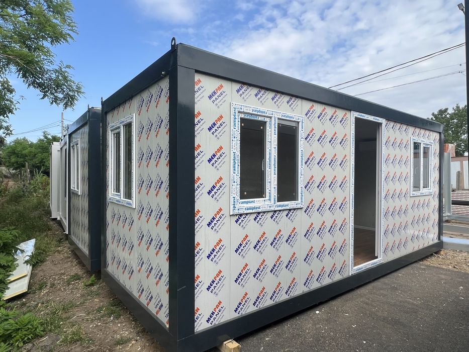 Containere de locuit de santier vestiar sanitar modular standard