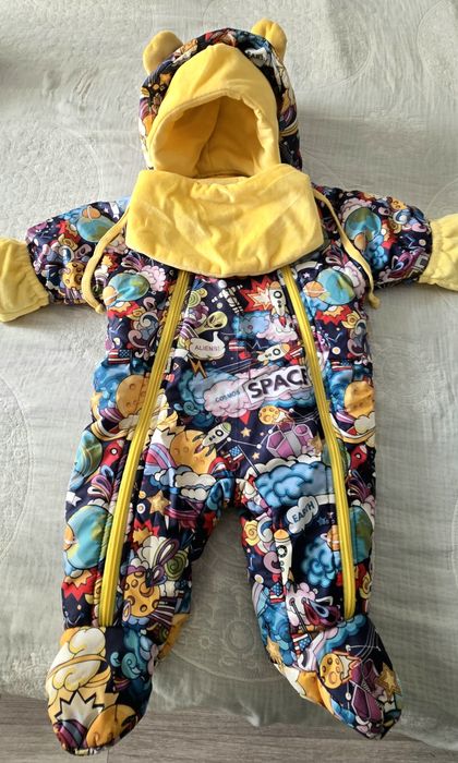 Комплект конверт-трансформер с комбинезоном